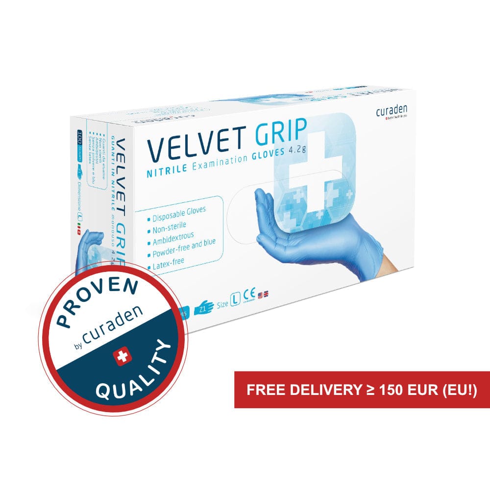 
                  
                    Premium Nitril-Handschuhe - Velvet Grip 1 Box-MA
                  
                